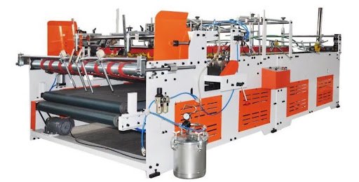 Semi Automatic Bottom Lock Pasting
