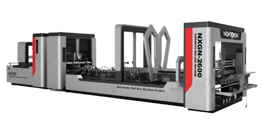 Fully Automatic Folder Gluer cum Stitching Machine